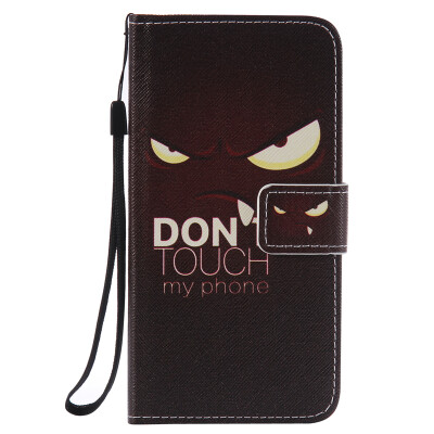 

Eye Design PU Leather Flip Cover Wallet Card Holder Case for LG K10