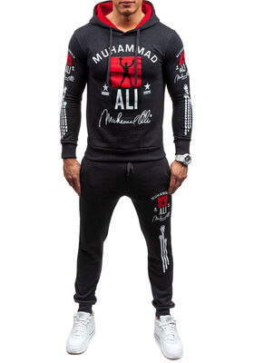 

Zogaa New Autumn Mens Suit Casual Color matching Hooded Couple Long Sleeve