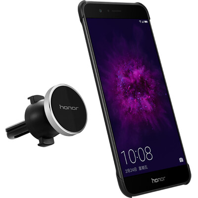 

Huawei V9 Мобильный навигационный комплект AF13 магнитный держатель автомобиля всасывания V9 защиты корпуса（Золотой）