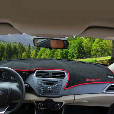 

Huafu Ford Fu Ruisi light pad 15-18 Fu Ruisi central control instrument panel sunscreen insulation dark pad auto accessories modified special high with - black red edge