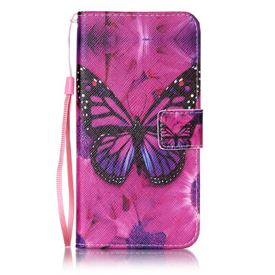 

Black Butterfly дизайн PU кожа флип крышку крышки кошелька карты чехол для Google Pixel