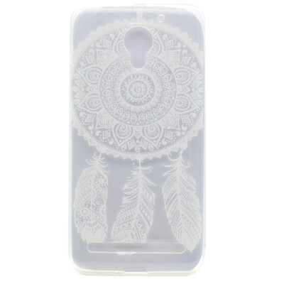 

Dreamcatcher Pattern Soft Thin TPU Rubber Silicone Gel Case Cover for Lenovo C2