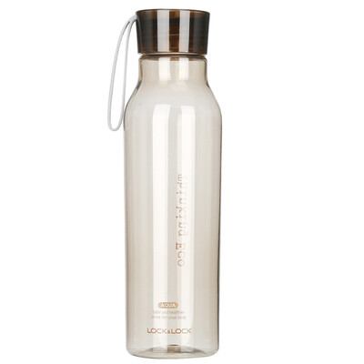 

Lock & Lock Sports Kettle Plastic Water Bollte Portable Student Cup 1 Brown 550ML