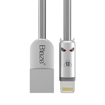 

BIAZE К12 Lightning Кабель для передачи данных и зарядки для iPhone5/8 Plus/X/ новый iPad Air Mini