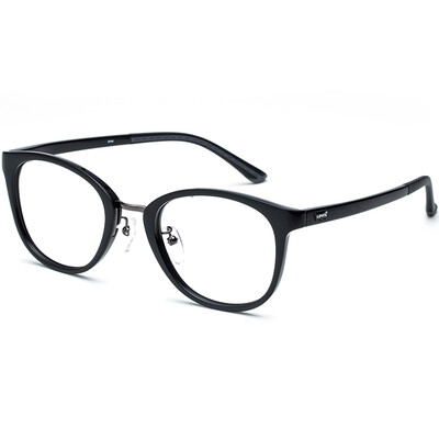 

Levi&39s spectacle frame matte black round frame plate myopic optical frames male&female models LS03060 C02 50mm