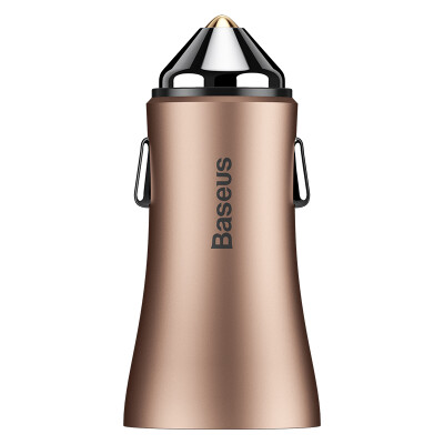 

Times thinking Baseus gold ideas car charger car charger cigarette lighter car charger dual USB smart car charger 2.4A red