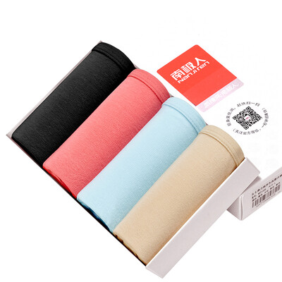 

Antarctic Nanjiren ladies underwear triangular sexy low waist breathable comfortable printing candy color women&39s large size underwear 4 dark gift box installed  code