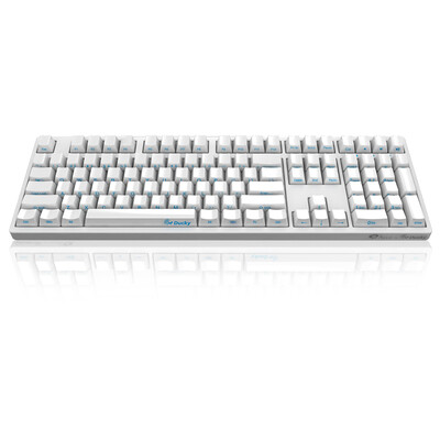 

AKKO Ducky Zero 3108 PBT выгравированная механическая клавиатура 108 клавиш вишня вишня ось белый черный вал полный ключ программирование