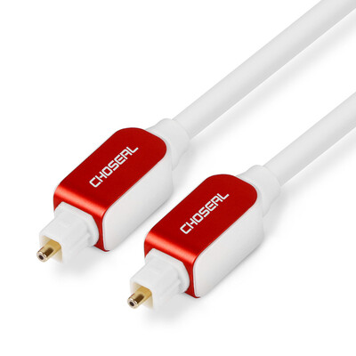 

Akiara CHOSEAL digital fiber optic cable high-fidelity square fiber audio cable white fans U series 3 m U-801AT3