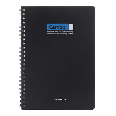

KOKUYO Gambol Double Helix Binding PP Side Notebook Notepad A5 60 Page Color Random WCN-DS5000