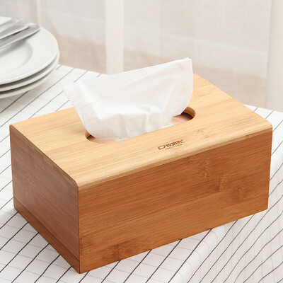

Ou Run Zhe Nan bamboo rectangular tissue box