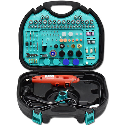 

Kraft Weir Soft Shaft Electric Grinder Mini Electric Drill Angle Grinder Engraving Machine Polishing Grinder Toolbox Set Tool Set 180W P16013A