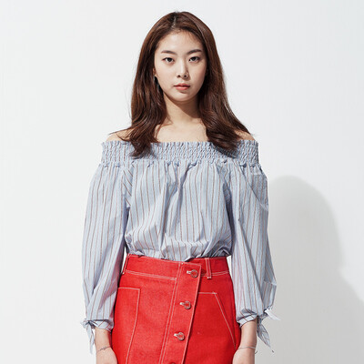 

Mind Bridge 2017 Осенний стиль Женский стиль One-Piece Sleeve Shirt Top JPBL $ 38