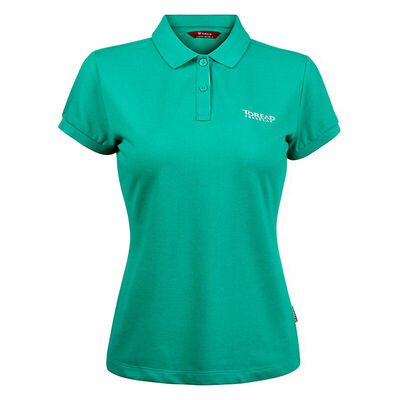 

Pathfinder (TOREAD) spring and summer women's short-sleeved lapel quick dry breathable leisure sportswear outdoor T-shirt TAJE82957 green XXL