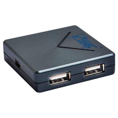 

Sanba (SANBAO) UH-B104 USB2.0 сплиттер multi-interface usb hub расширение прохладный высокоскоростной 4-портовый концентратор черный