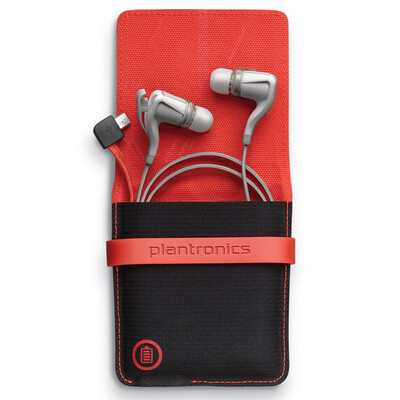 

Plantronics (Plantronics) BackBeat GO 2 черный стерео Bluetooth гарнитура + FitBit FLEX оранжевый браслет моды умные костюмы Broadwood