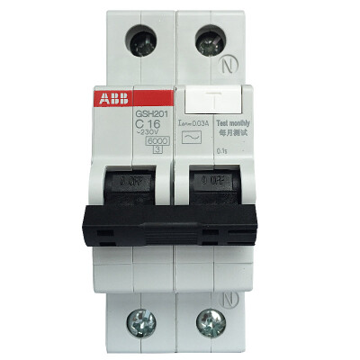 

ABB Circuit Breaker 1P16A Leakage Protector Micro Air Switch With Leakage GSH201 AC-C16