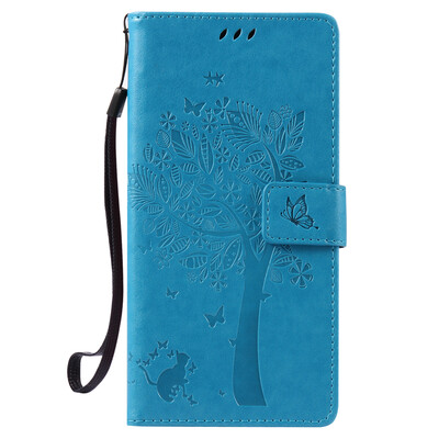 

Blue Tree Design PU кожа флип Обложка Кошелек Карты Держатель чехол для HUAWEI NEXUS 6P
