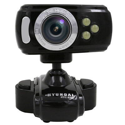 

Modern HYUNDAI camera computer desktop free drive network high-definition video conferencing camera built-in microphone HYC-S200 black