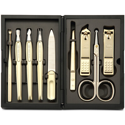 

777 Nail Knife Set Nail Clamp Clamp Repair Beauty Set 9pcs Set TS-4900 Red (Import)