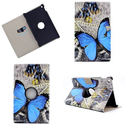 

Butterfly Style 360 Вращающаяся флип-обложка с функцией подставки и слотом для кредитных карт для Amazon Kindle Fire HD 8 2016