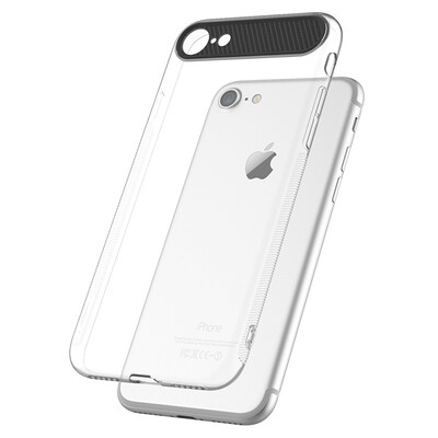 

Locke (ROCK) Apple 7/8 оболочка телефона iphone7 / 8 защитная крышка прозрачная силиконовая мягкая оболочка Ace series прозрачная