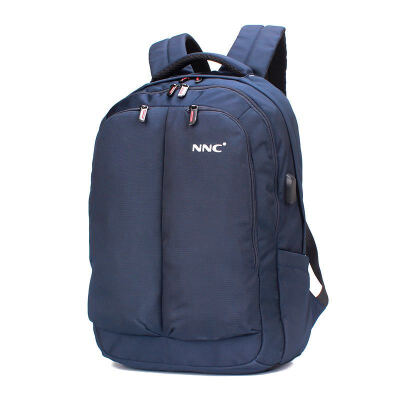 

NNC 070306 Shoulder bag computer bag wearable waterproof men and women general fashion casual shoulder bag notebook backpack book cover blue