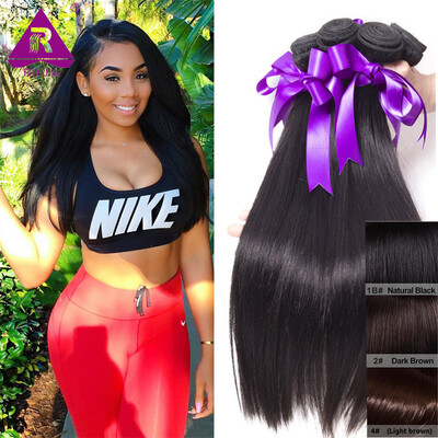 

Shes Hair Brazilian Virgin Hair Straight Human Hair Weaves 8A Brazillian Straight Hair 4 Bundles Brazilian Queen Weave Beauty