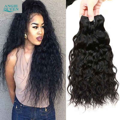 

7a Grade Malaysian Virgin Hair Water Wave 10-28'' Black Friday Sale Malaysian Water Wave Hair 4 pcs KBL Ocean Curly Hair Weave