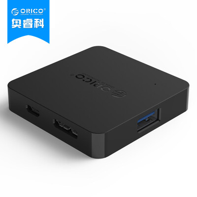 

ORICO TA4U-U3 USB3.0 Splitter One-Tear Четыре ноутбука HUB Компьютер расширенный концентратор OTG с мощностью черный