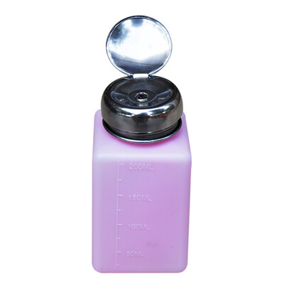 

IT-CEO Z0JJ-4 push-type alcohol bottle drip bottle alcohol pump wash plate water bottle days that water bottle rosin perfume bottle hydraulic bottle quantitative solution bottle 250ML pink