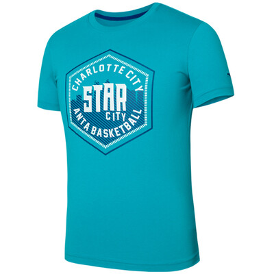 

ANTA Men&39s Handbags 15711143-2 Round Knit Short Sleeve T-Shirt Sports Comfortable&Breathable Basketball