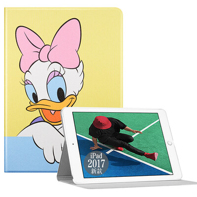 

Иллюстратора Apple, новый IPad защитная крышка 2017 года новый iPad7 защитной оболочки кобуры мультфильм популярные бренды стоят 9,7 дюйма Дисней Микки иллюстратор Мэн верных