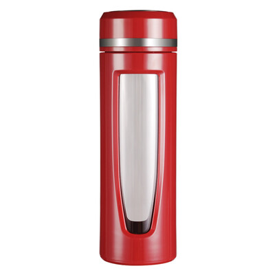 

Вэй Длинный творческий подарок двойной пластиковый стакан чашки чашки с фильтром практический подарок на день рождения, чтобы отправить ее бойфренд, чтобы отправить старейшины деловые подарки красный