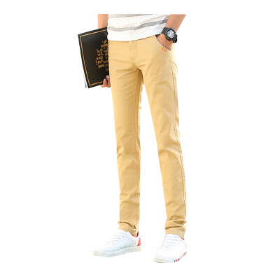 

Zhuo Shishou casual pants summer thin section straight casual pants men's business long pants B278-K32 khaki 34