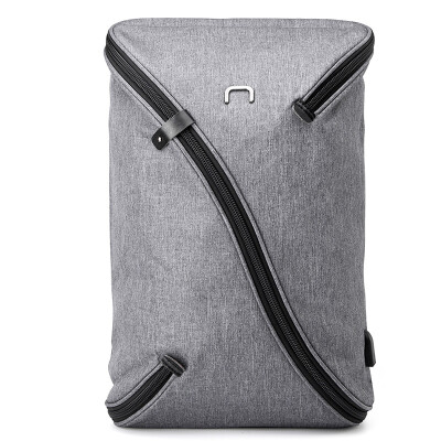 

NIID UNO One-piece-made Shoulder Computer Backpack 15-inch Apple Lenovo notebook fashion sports leisure travel male bag black