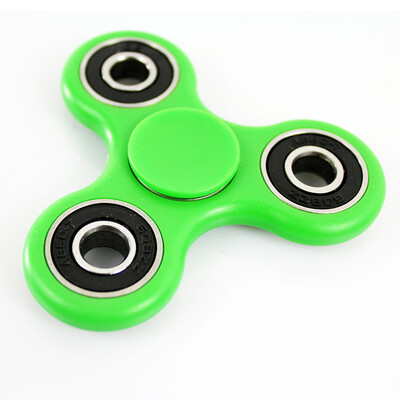 

Pioneer with fingertips gyro finger gyro bearing gyroscope hand touch fingertips spiral outdoor travel portable relaxed adult triangular whirlwind gyro toy green fingertips gyro