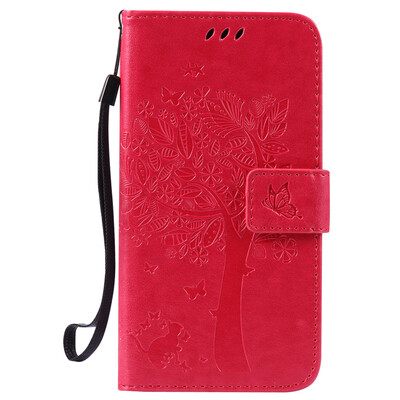 

Rose Tree Design Кожа PU откидной крышки Кошелек Карты Держатель чехол для HUAWEI GR3