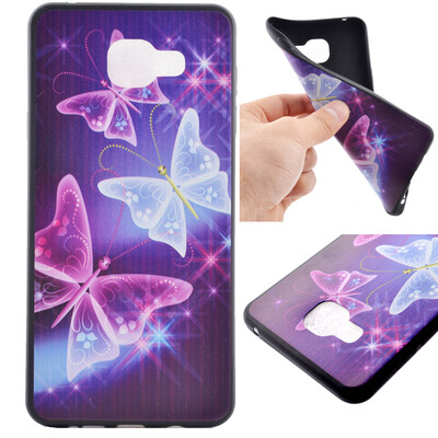 

Star Butterfly Pattern Soft Thin TPU Rubber Silicone Gel Case Cover for Samsung Galaxy A7 2016/A710