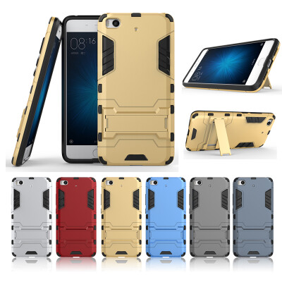 

Золотой Slim Robot Armor Kickstand Ударопрочный жесткий корпус из прочной резины для XIAOMI 5S