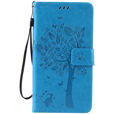 

Blue Tree Design PU кожа флип Обложка Кошелек Карты Держатель чехол для LG V10