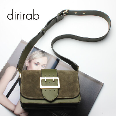 

Dirirab Genuine Leather Handbag Shoulder Bag Head Creams Shoulder Belt Scrub Bundled Squash Bag Stylish Bag Fashion Women Bag