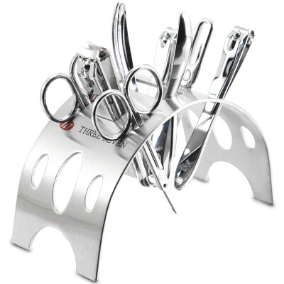 

777 Nail Knife Set Nail Clamp Clamp Repair Beauty Package 8pcs Set 1701A (Stainless Steel Bracket)