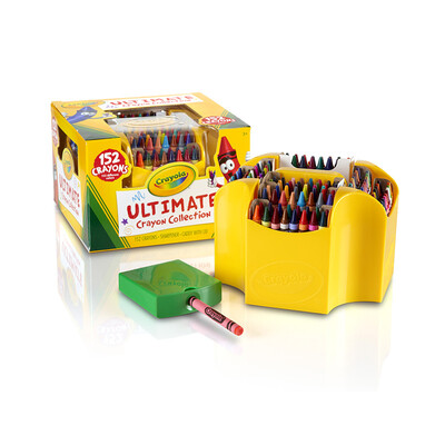 

Окрашенная Crayola 152 цветная коробка для карандаша 52-0030