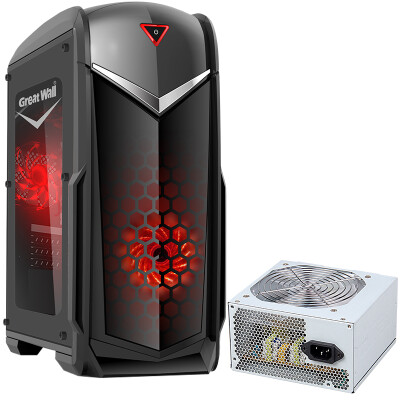 

Great Wall (GreatWall) Phantom Knight G09 game electromechanical package (long graphics / back line / full side through / U3 / MATX motherboard / standard mute master 350SD power supply