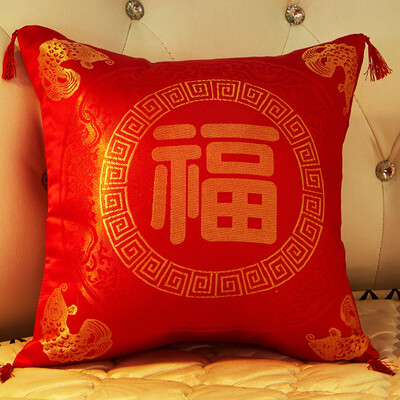 

[Супермаркет] Jingdong сторона, если (FANROL) для дома Китайский стиль подушки подушки дивана подушку поясничной подушки офис подушки крышка подушки ядро, содержащее праздник