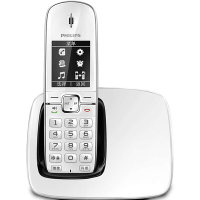 

Philips (PHILIPS) DCTG490 Цифровой беспроводной телефон Caller ID / цифровой беспроводной / голосовой сигнал / полное китайское меню / громкая связь (белый)
