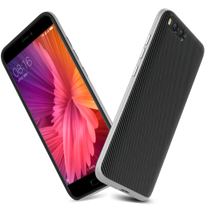 

KOOLIFE Hornet Millet 6 Case Shell Case Silicone Shockproof Soft Case Full Cover Case for Millet 6 Mobile Phone Case Space Silver