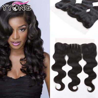 

Lace Frontal Brazilian Virgin Hair 8A Grade Body Wave YYONG Best Sales Products Unprocessed Brazilian Human Hair Lace Frontal