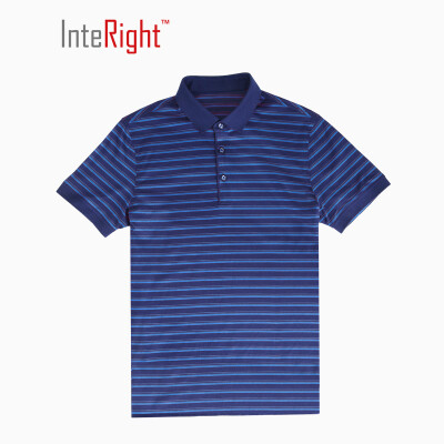 

INTERIGHT 10 Silk Man Business casual майка POLO рубашка яркий синий бар M код